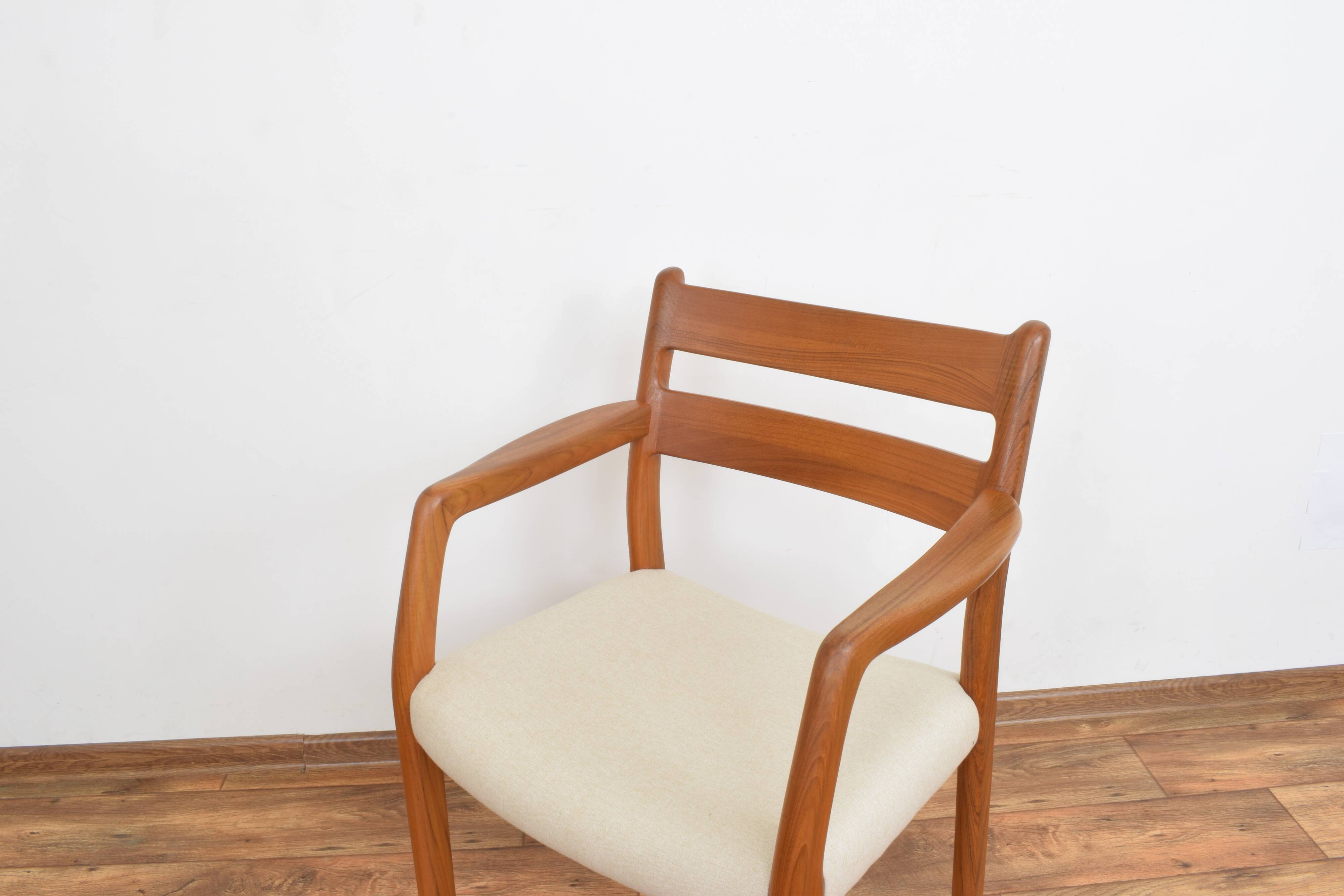 Mid-Century Danish Teak Armchair from EMC Møbler, 1970s.