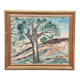 Original Swedish Oil on Canvas – “Tree” by Stig Allan