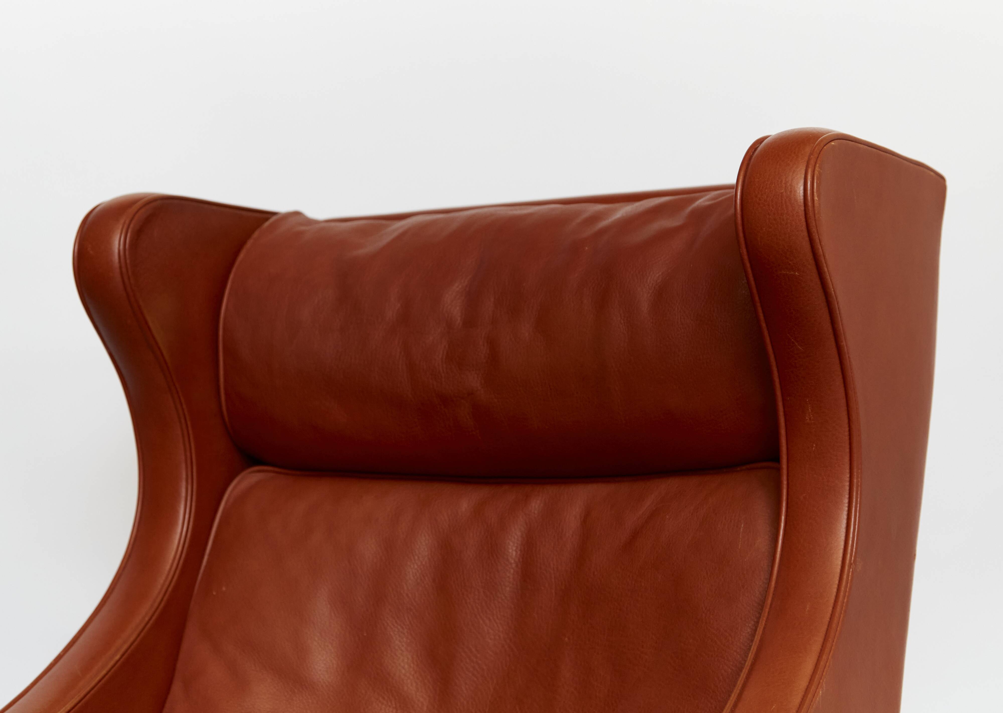 Børge Mogensen Wingback Chair No.2204 pour Fredericia
