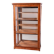 Antique Biedermeier Display Cabinet in Spruce, 1830s
