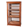 Antique Biedermeier Display Cabinet in Spruce, 1830s
