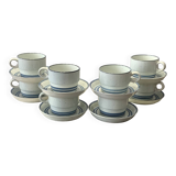 Swedish porcelain tea/coffee service design 1977 STIG LINDBERG (1915-1982) SWEDEN Scandinavia