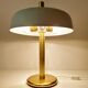 Large Vintage Space Age Desk Lamp, Brass