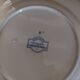 Sarreguemines earthenware plate with Marine decor late 19th century early 20th century