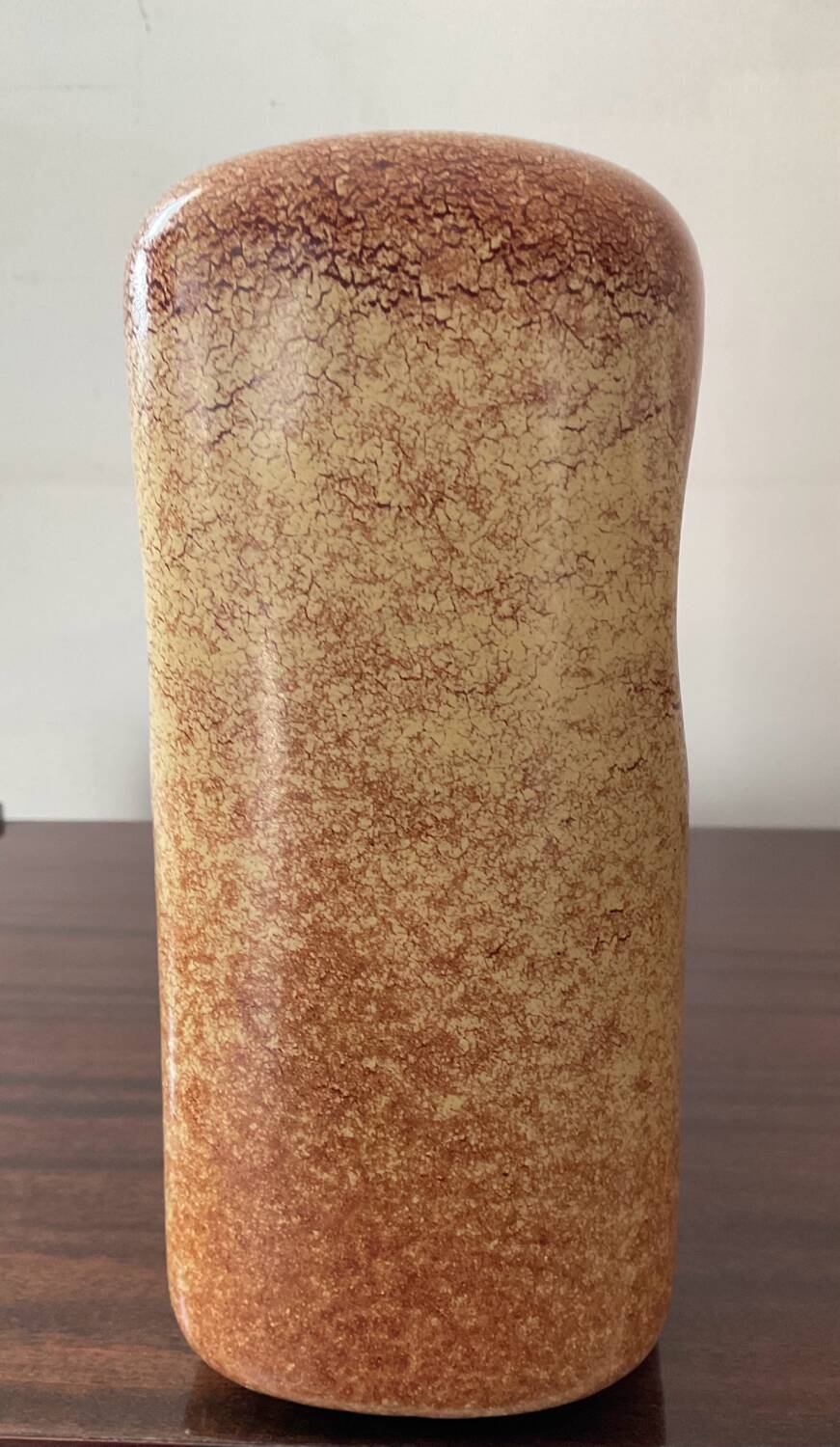 Bertoncello ceramic vase by Roberto Rigon N•910 from the 60s-70s