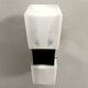 Two-Light Murano Glass and Chrome-plated Metal Sconce by Carlo Nason for Ma