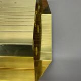 Grande applique en laiton par Vereinigte Werkstätten, 1980