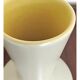 Vase vintage abstrait à motifs géométriques ouest-allemand 2038/25