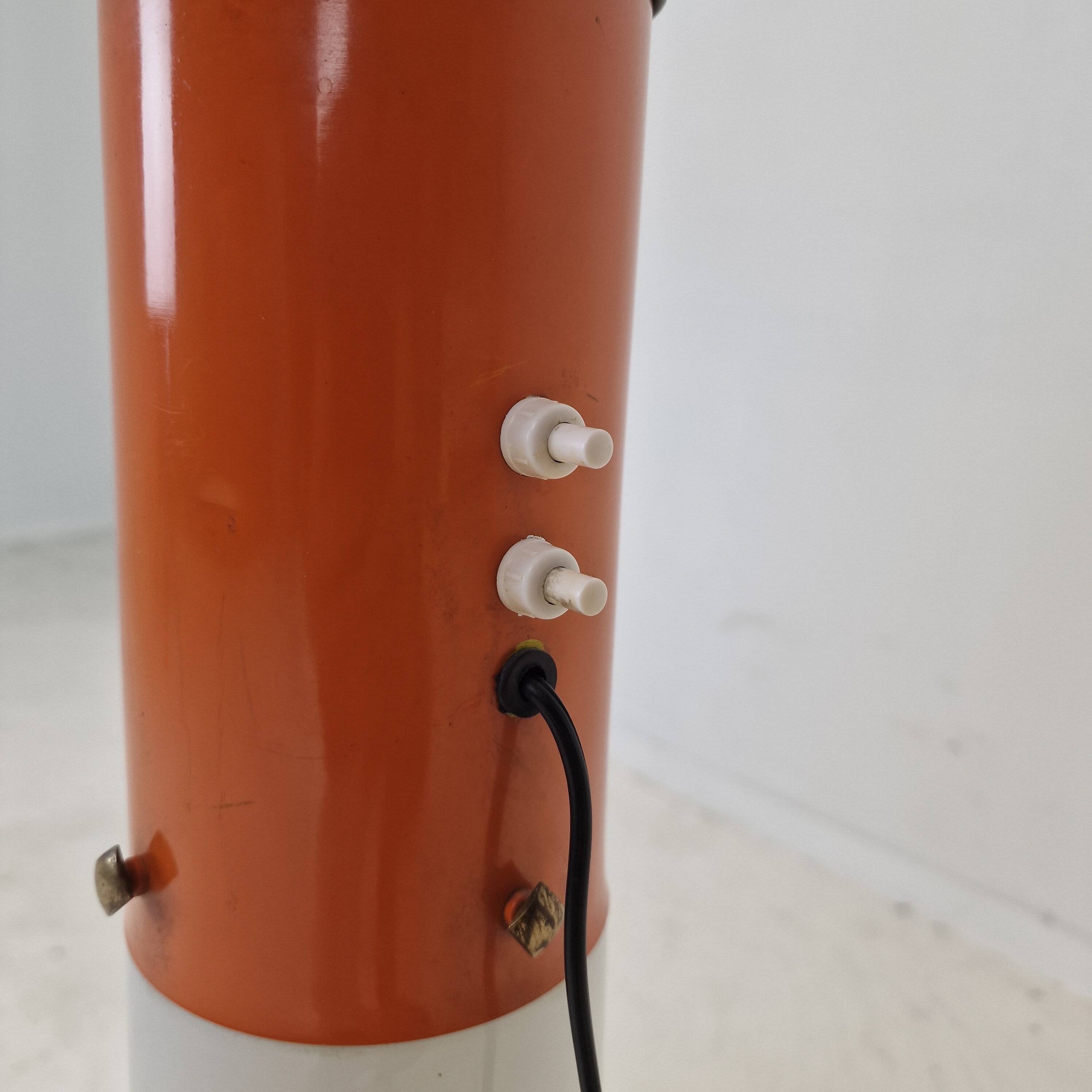 Italian Space Age Murano Glass Floor Lamp, 1970s