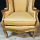 Pair of shepherdess style Louis XV gilded wood XIXth