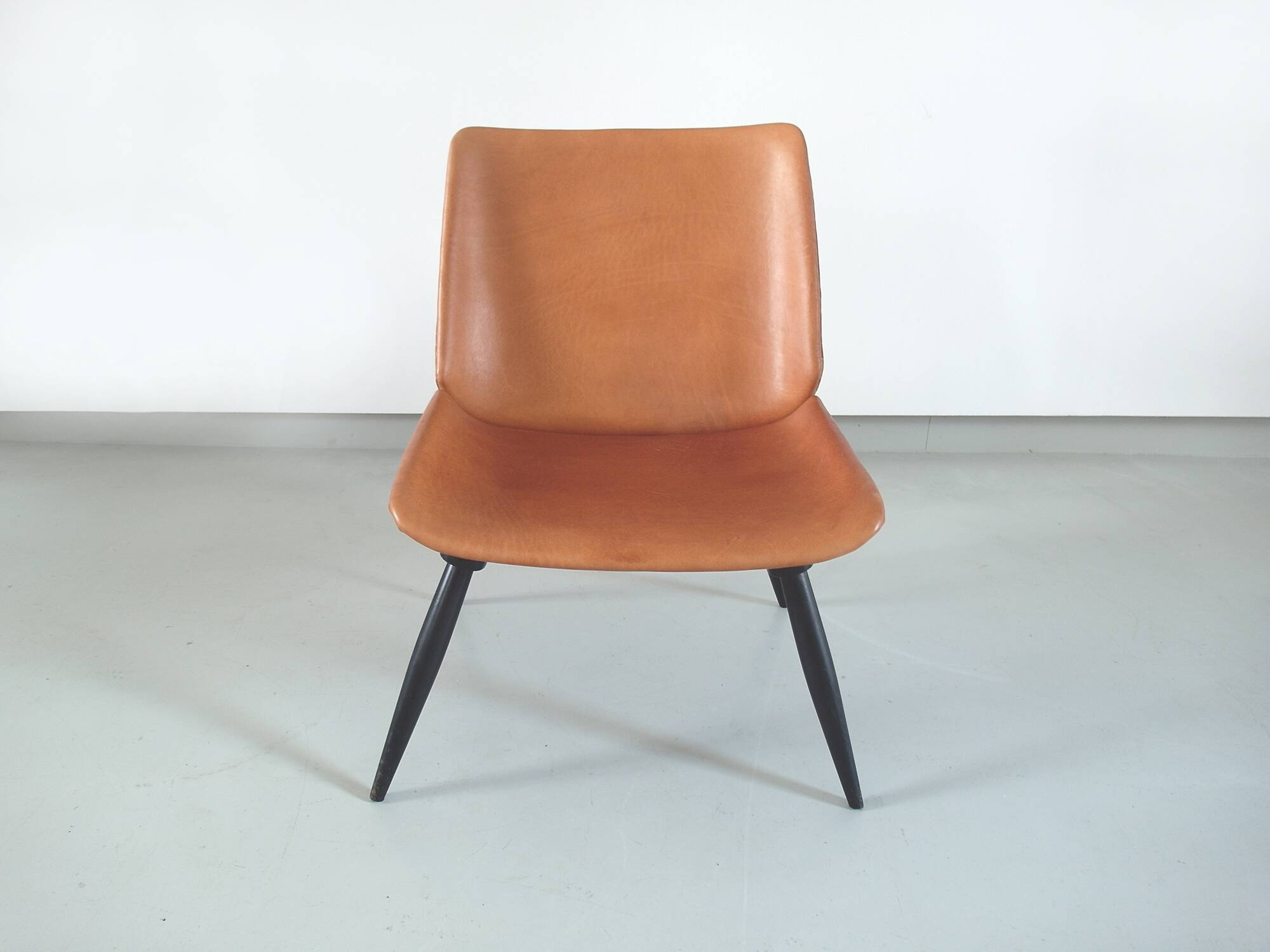 Finnish design leather chair