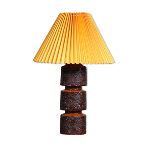 lampe en céramique brutaliste