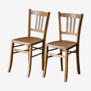 Pair of Luterma bistro chairs