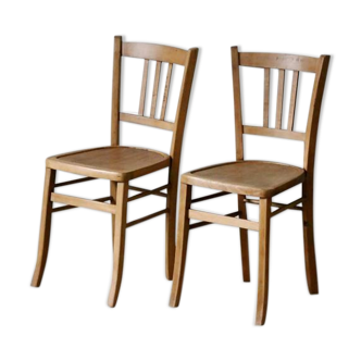 Pair of Luterma bistro chairs