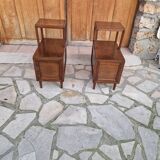 2 bedside tables from the 1950s