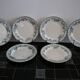 6 flat plates Terre de Fer model Guadeloupe Saint Amand
