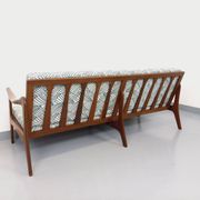 Scandinavian 3-seater sofa bench by Arne Wahl Iversen for Komfort in teak