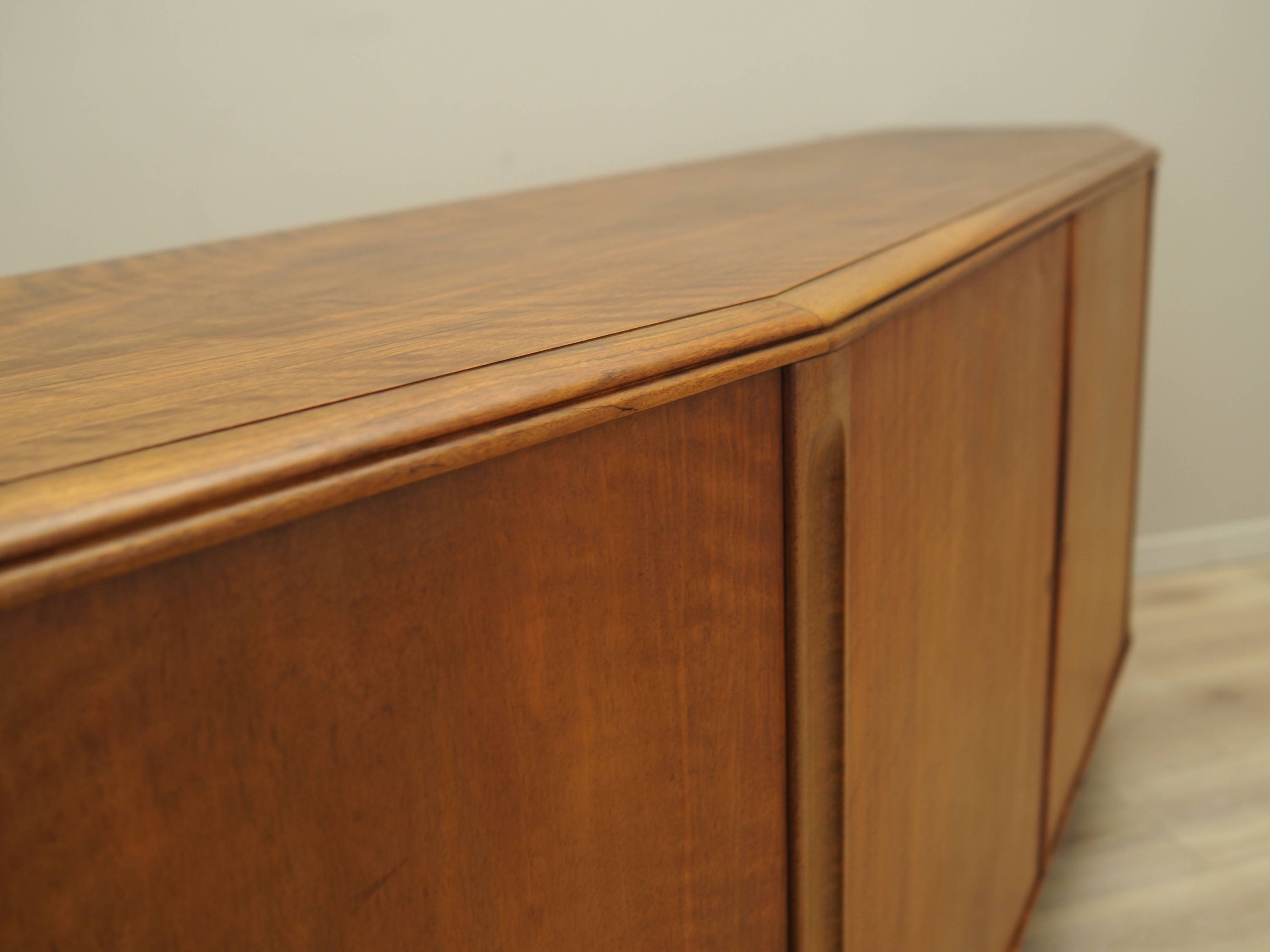 Walnut sideboard, Danish design, 1960s, production: Denmark
