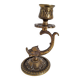 Vintage brass candle holder