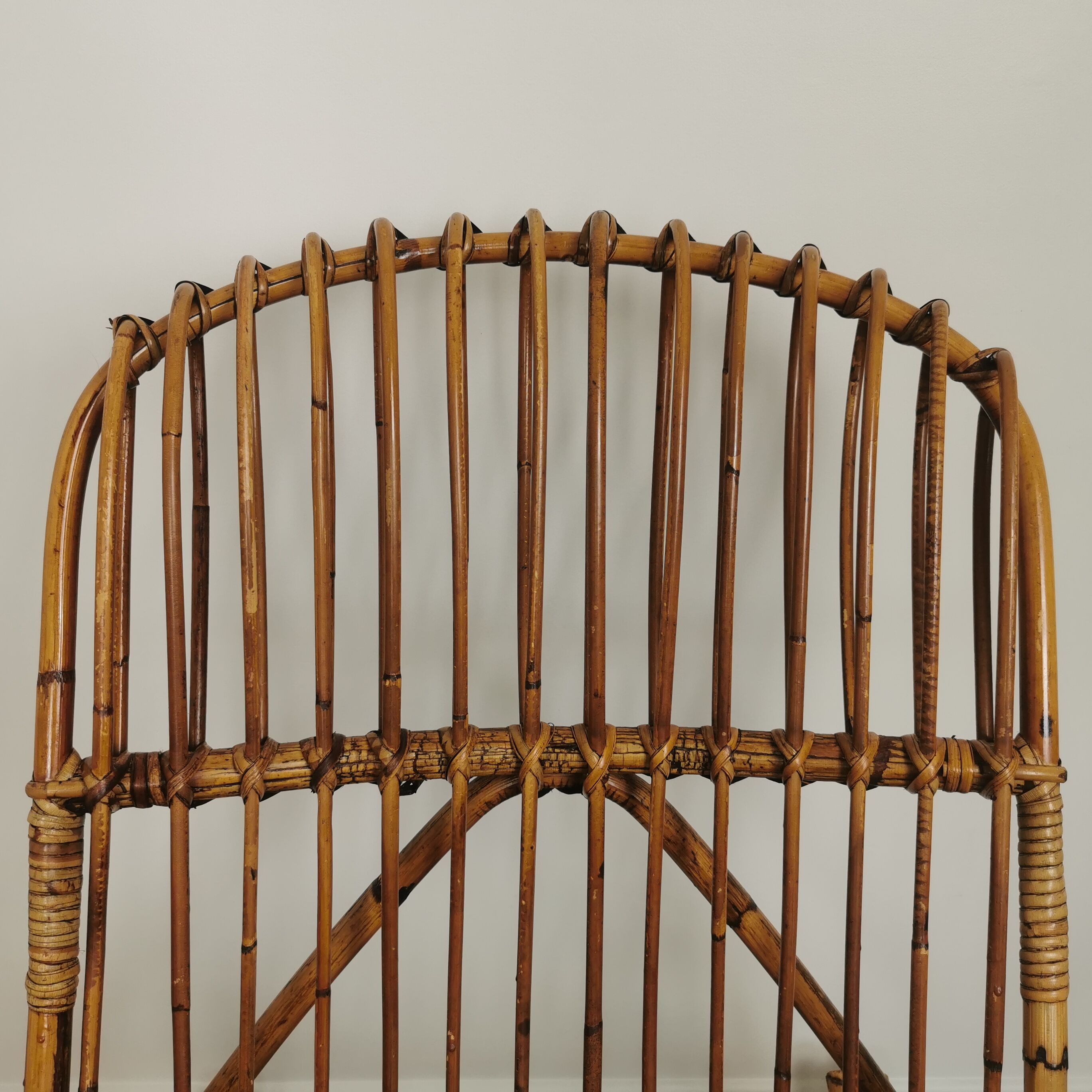 Rocking-chair rattan 60'