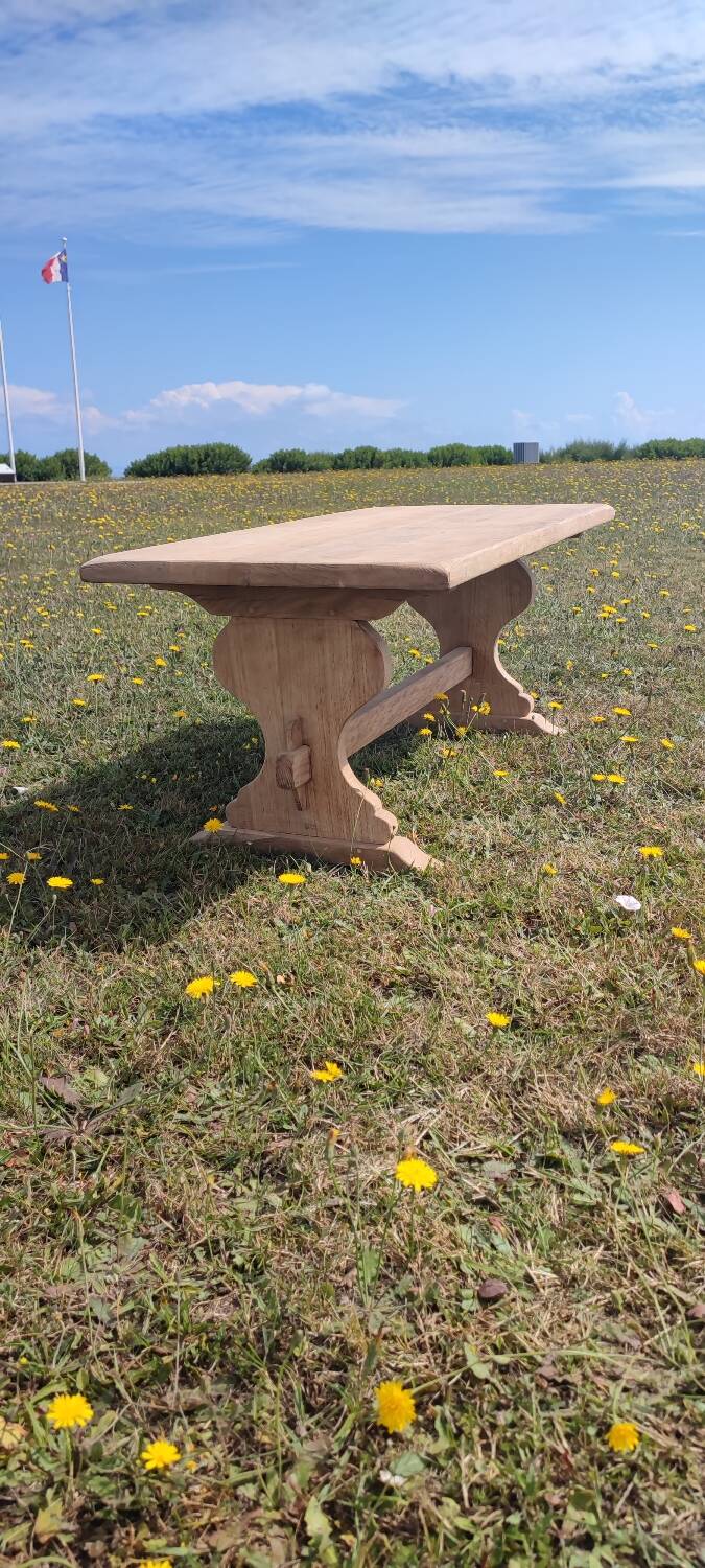 Renovated monastery coffee table