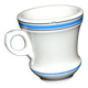 Sarreguemines coffee cups brulot in opaque china bistro.