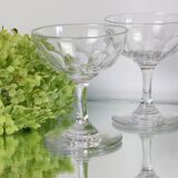 Pair of champagne glasses