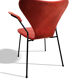 4 chaises serie 7 Arne Jacobsen pour Frtiz Hansen