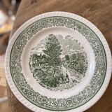 Set of 6 vintage plates