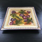 Plat xl décor figues