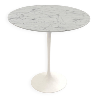 Table d'appoint en marbre Tulip par Eero Saarinen pour Knoll, 1970