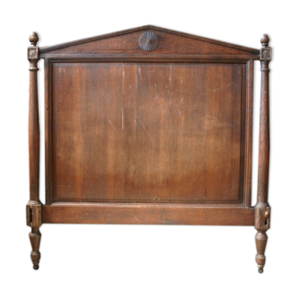 Old oak headboard