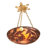 Daum Nancy Art Nouveau Ceiling Chandelier Pendant Light France 1900 Art Object