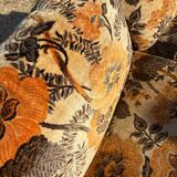 Canapé convertible vintage en velours