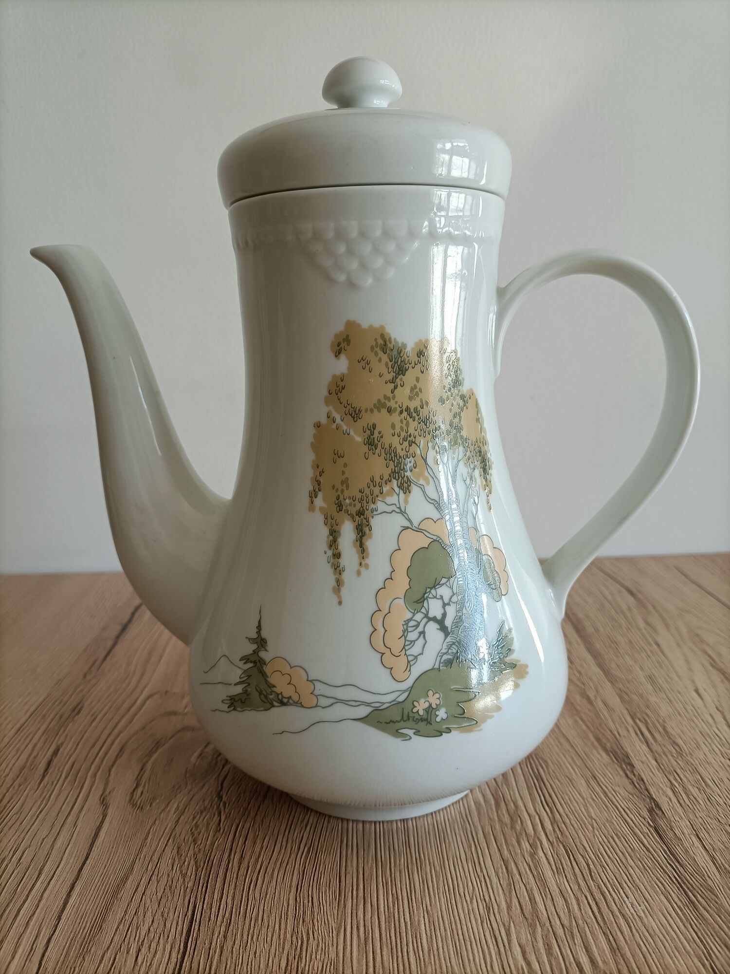 Cafetière En Porcelaine Blanche ASA - 0,75 Litre - Design Classique Et Élégant