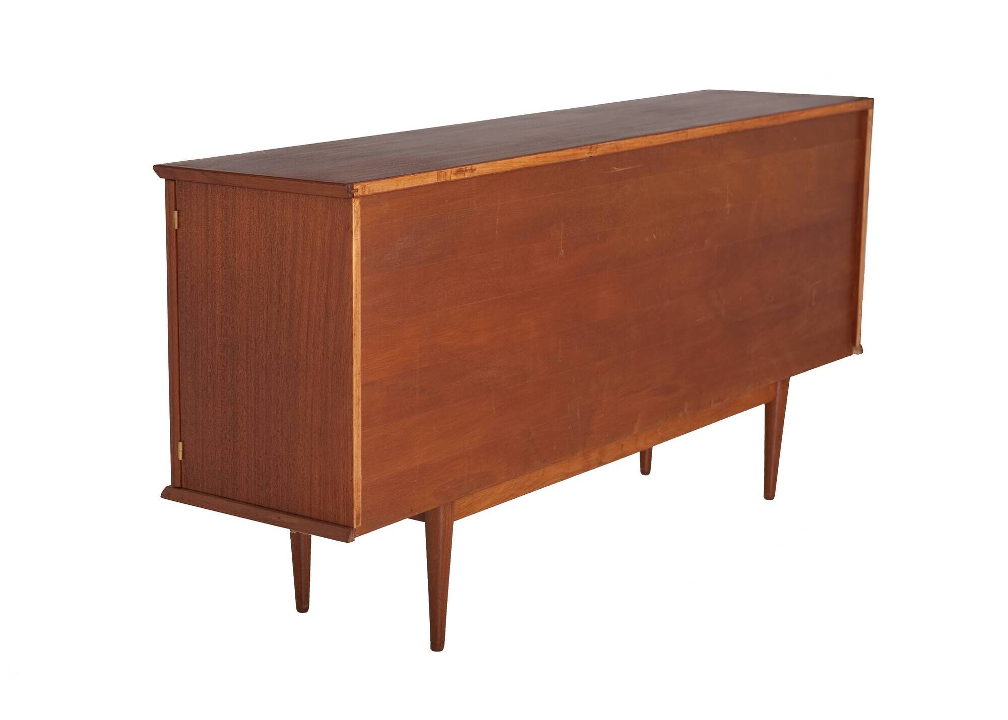 Scandinavian teak sideboard with 3 doors from the 1960s.