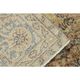 Tapis turc Oushak fait main en laine et coton orange des années 1970 203x312