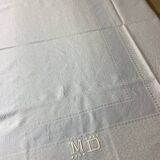 Vintage Damask Monogram Tablecloth & Napkins