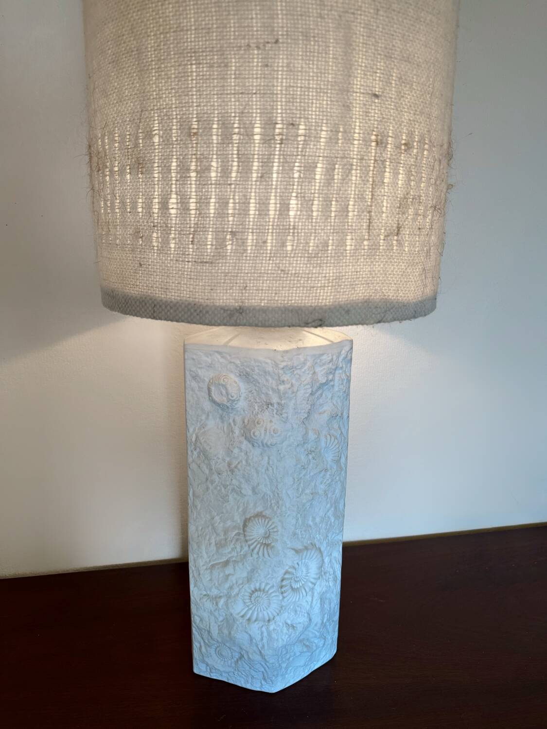 Large AK Kaiser ceramic lamp, Germany, 1970s