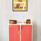 Meuble formica corail
