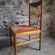 Set of 6 Danish teak dining chairs model 422, attributed to Arne Vodder for Sibast, 1960s.