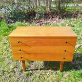 Vintage teak chest of drawers