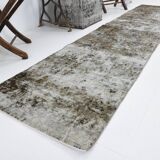 Brown Vintage Runner Rug, 70x295Cm SK 6998