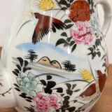 Hand-painted porcelain teapot