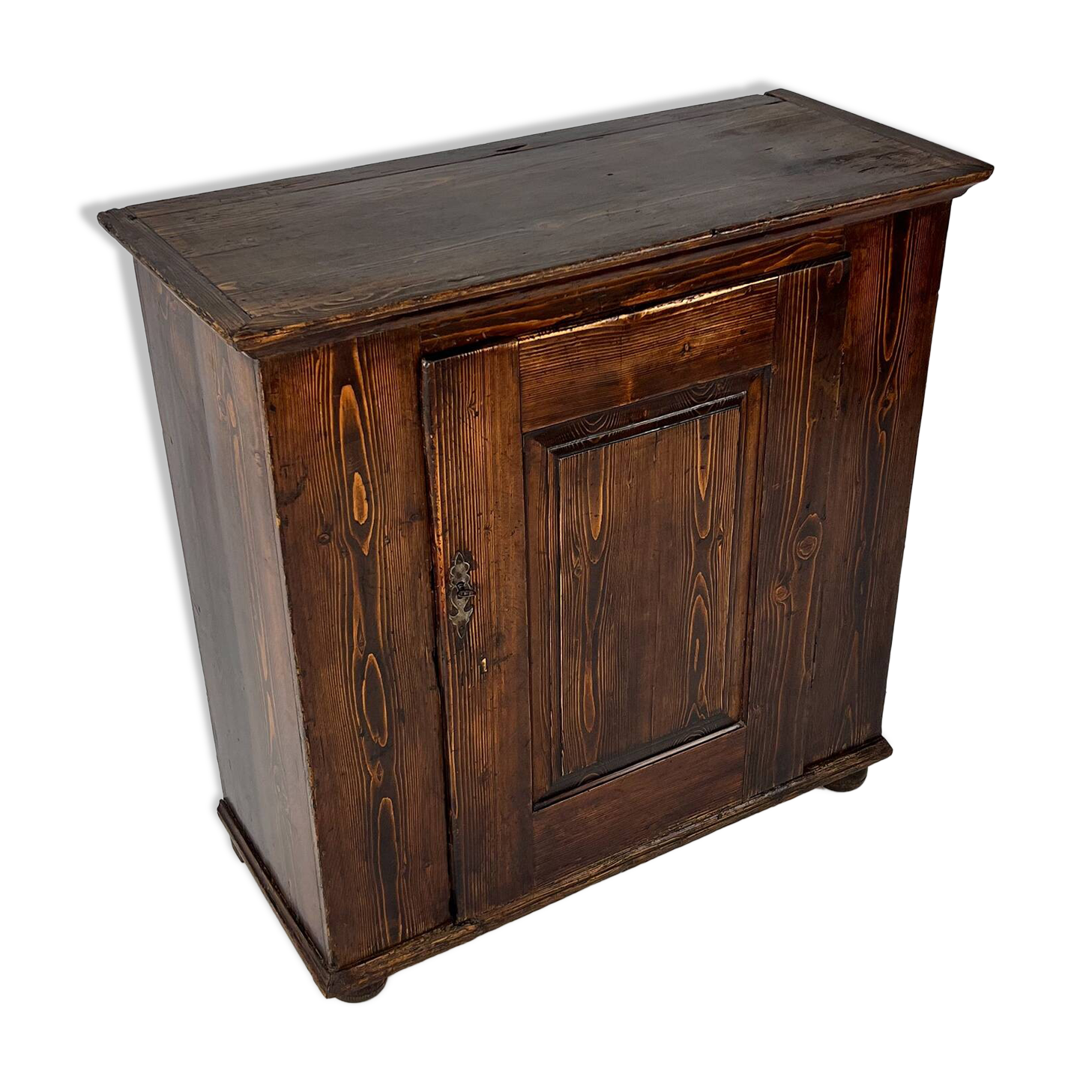 Dutch Antique Pine Cabinet, 1900s