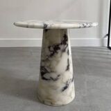 Viola Calacata Marble Side Table