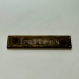 From your old bronze mailbox
