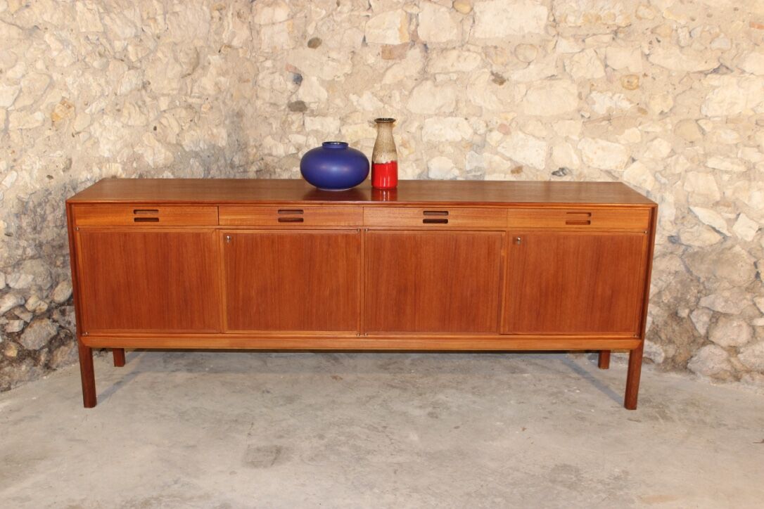 Scandinavian vintage teak sideboard by Bodafors, 1960 s