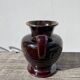Art Deco brown ceramic vase