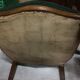Paire de fauteuil voltaire noyer
